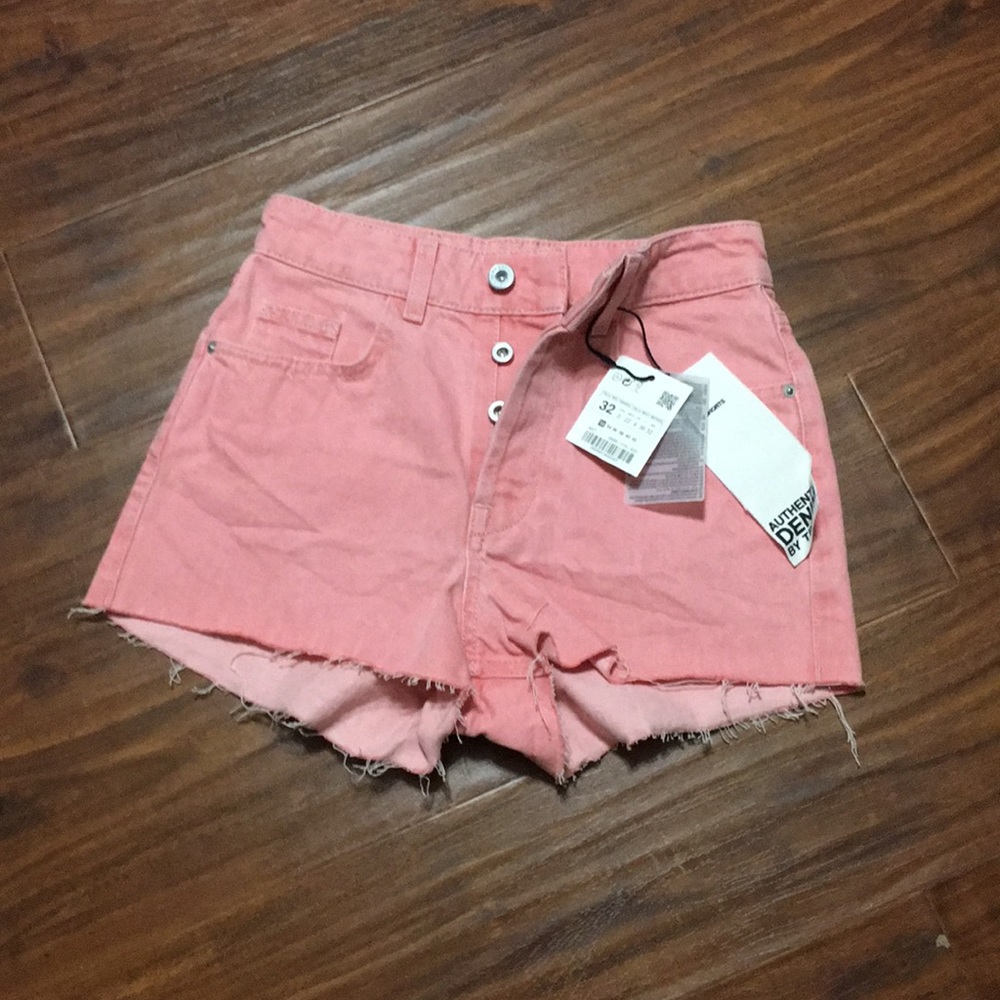 New Zara Mid-Rise Shorts